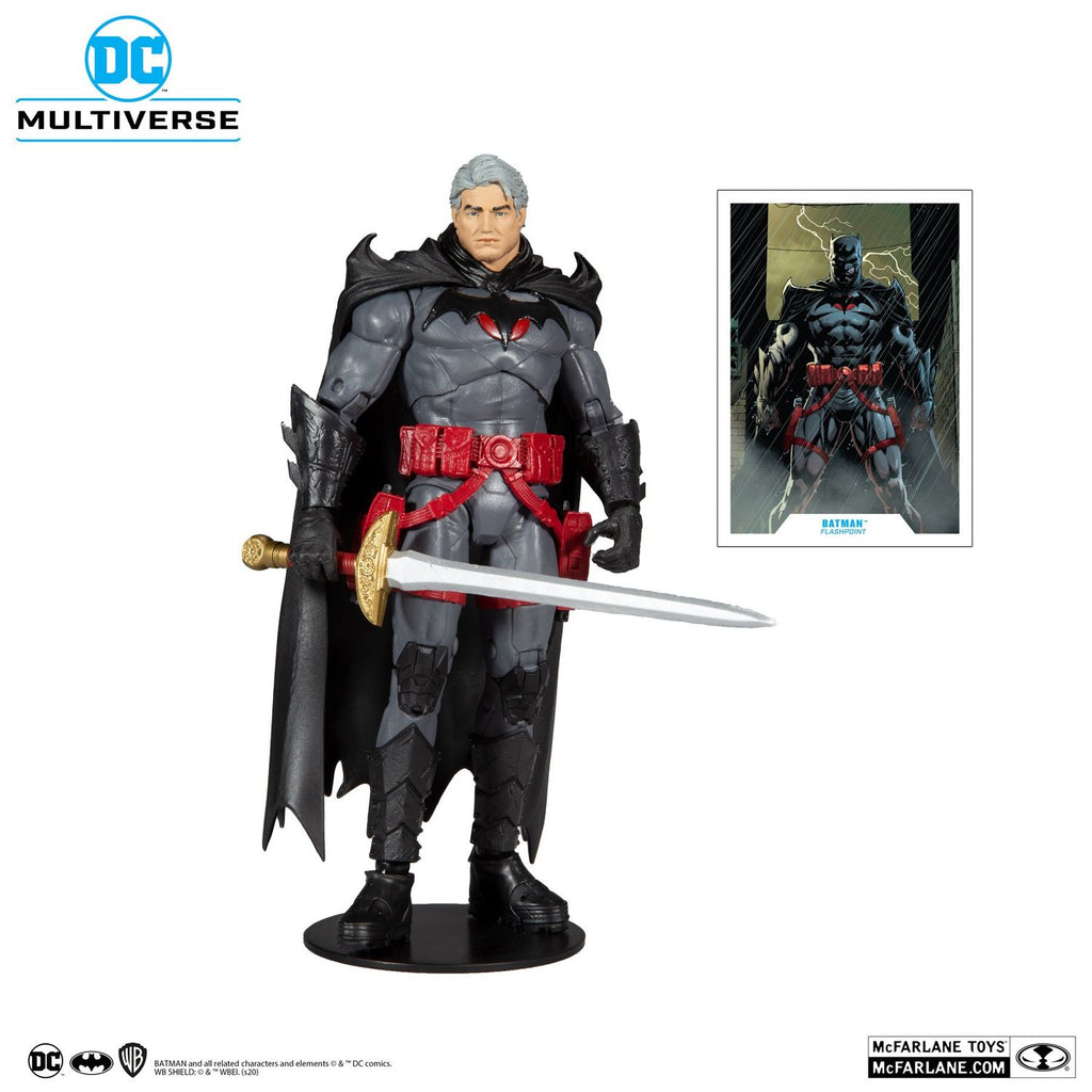 Flashpoint Thomas Wayne Batman Unmasked Mcfarlane