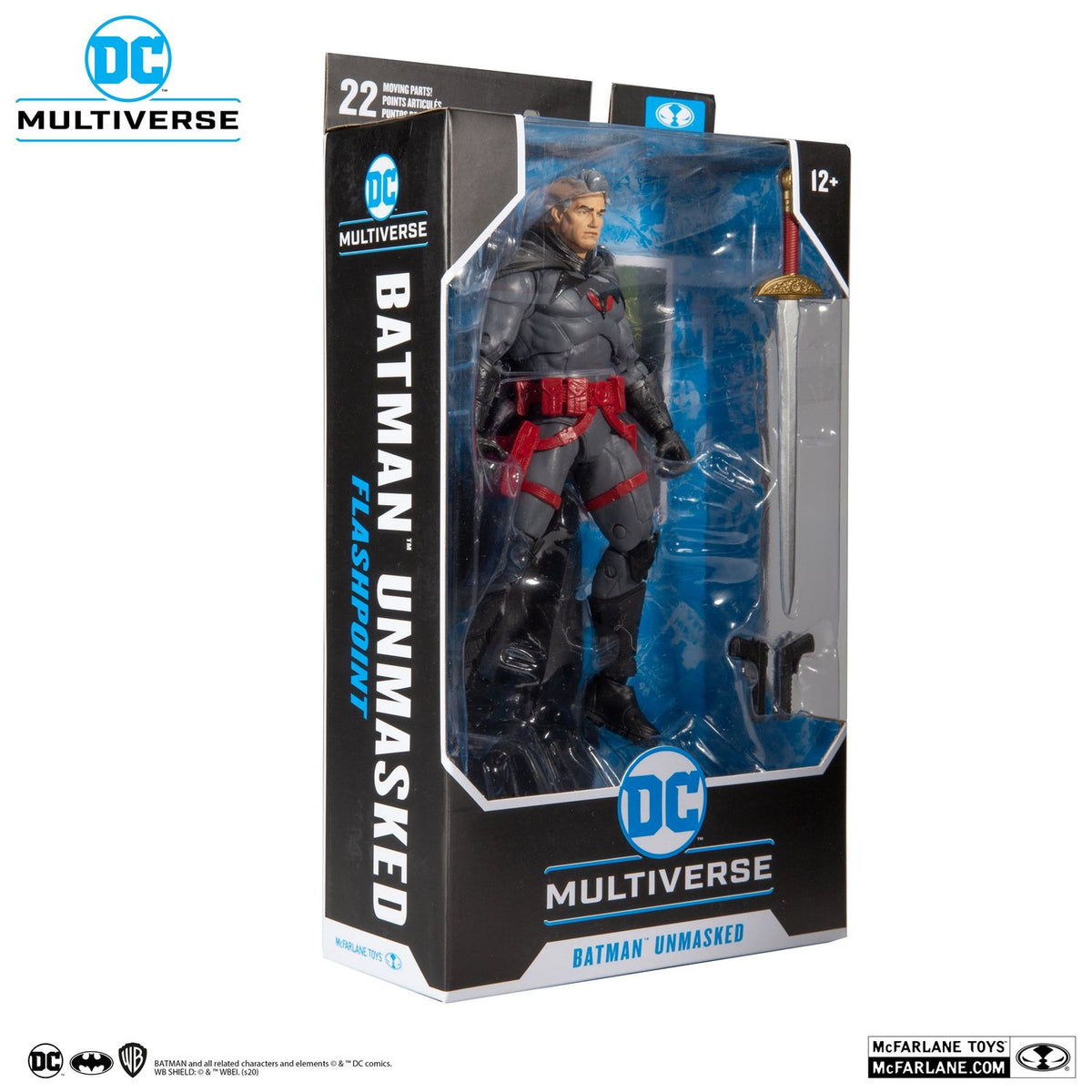 Flashpoint Thomas Wayne Batman Unmasked Mcfarlane