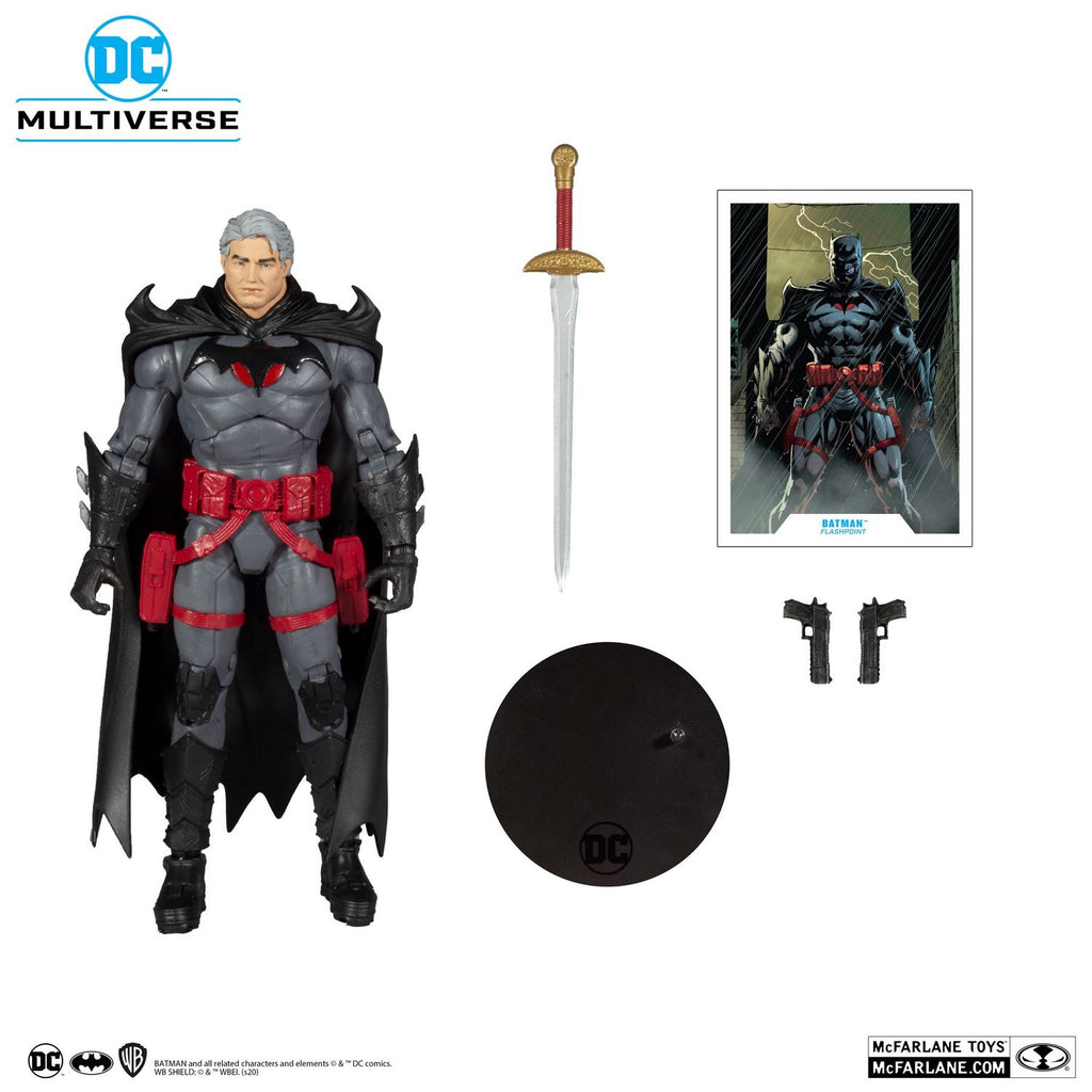 Flashpoint Thomas Wayne Batman Unmasked Mcfarlane