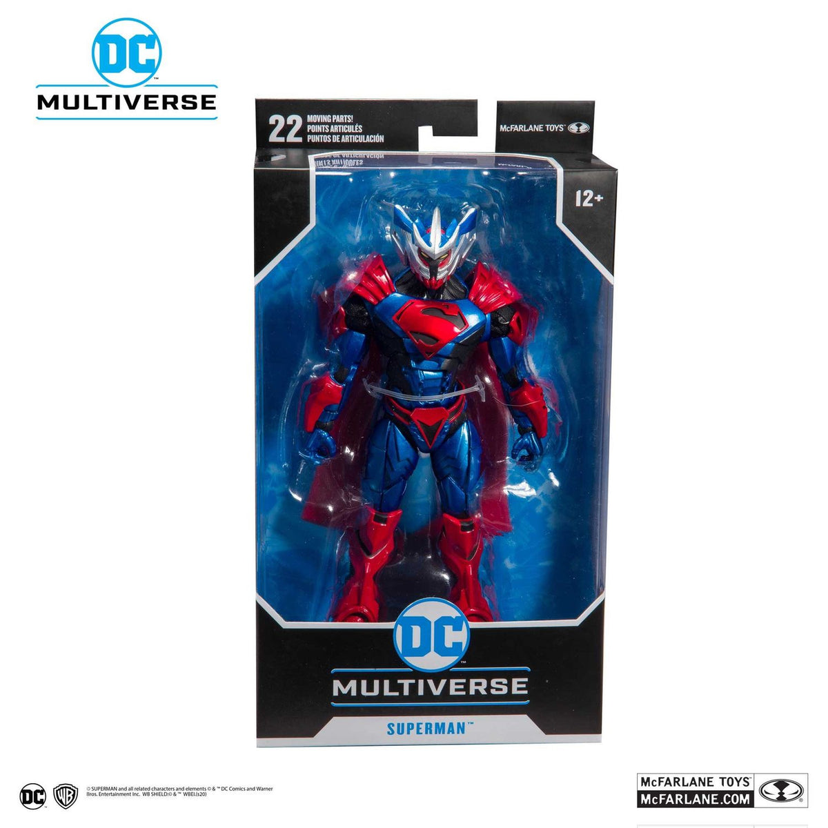 Figura DC Multiverse Superman Unchained Armor Mcfarlane