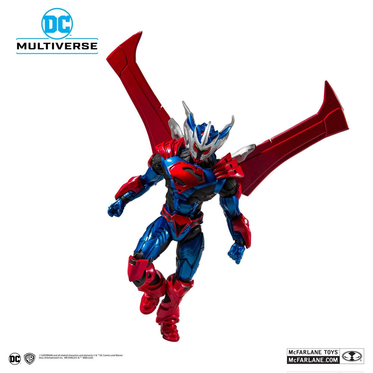 Figura DC Multiverse Superman Unchained Armor Mcfarlane