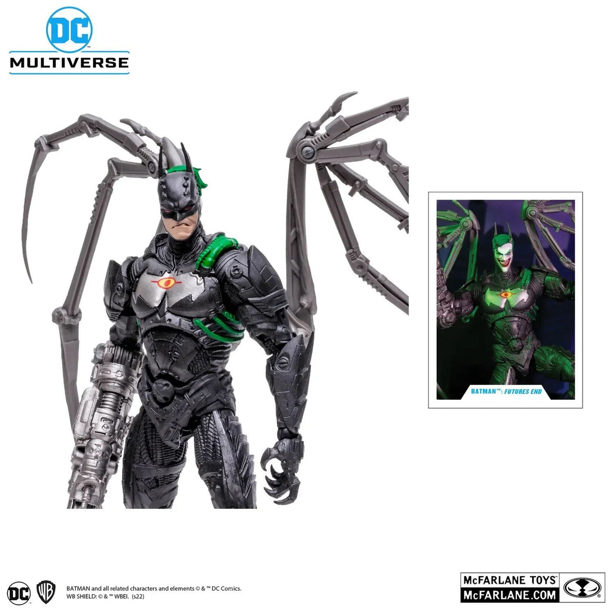 Batman Futures End Build-A-Figure Wave Featuring Joker Bot Batwoman  Beyond