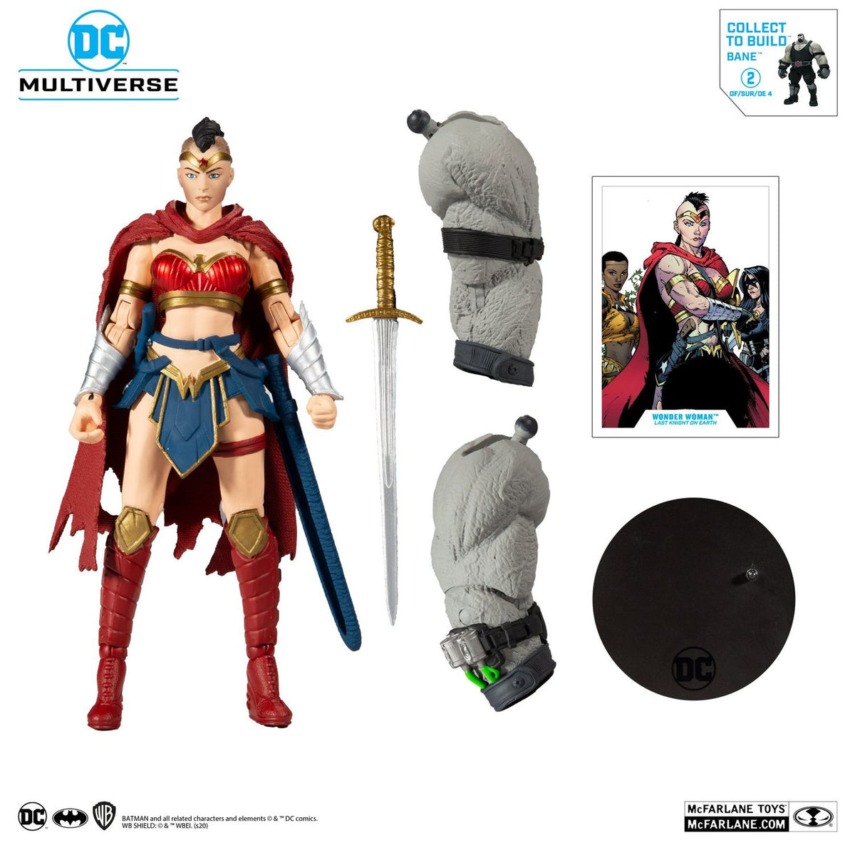 Bane Last Knight on Earth DC Multiverse Set Mcfarlane
