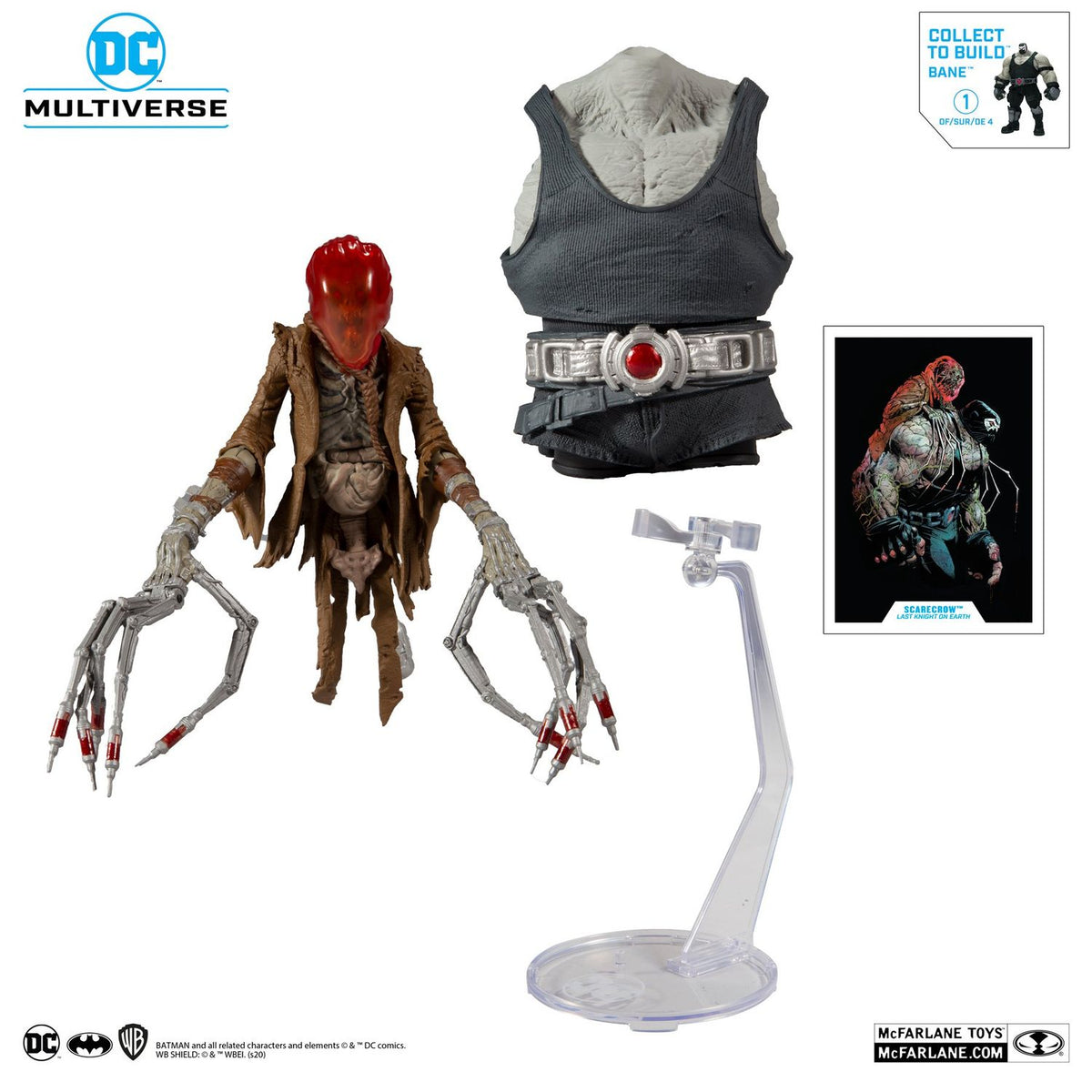 Bane Last Knight on Earth DC Multiverse Set Mcfarlane