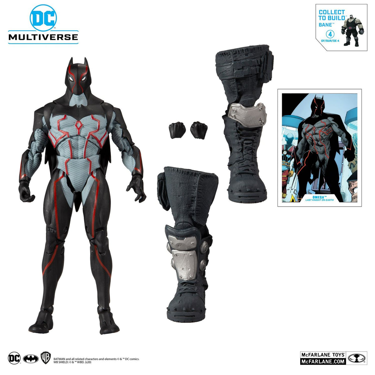 Bane Last Knight on Earth DC Multiverse Set Mcfarlane