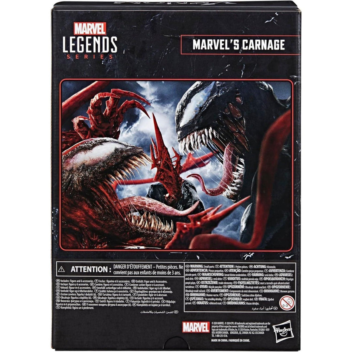 Venom Let There Be Marvel Legends Deluxe Carnage