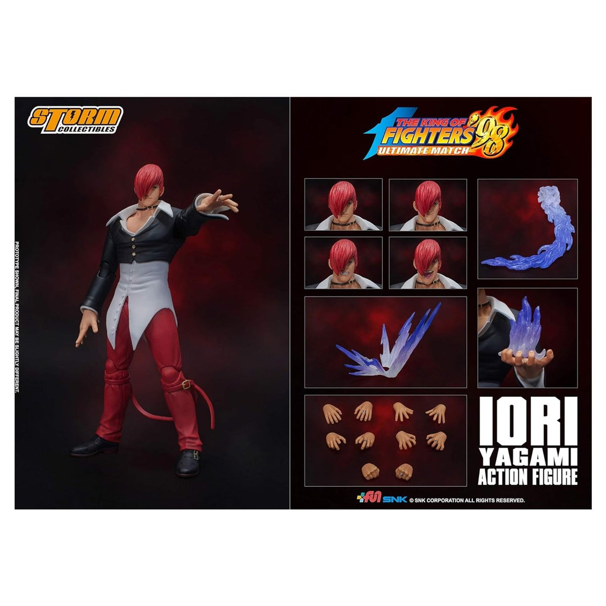 The King of Fighters 98 Iori Yagami Storm Collectibles