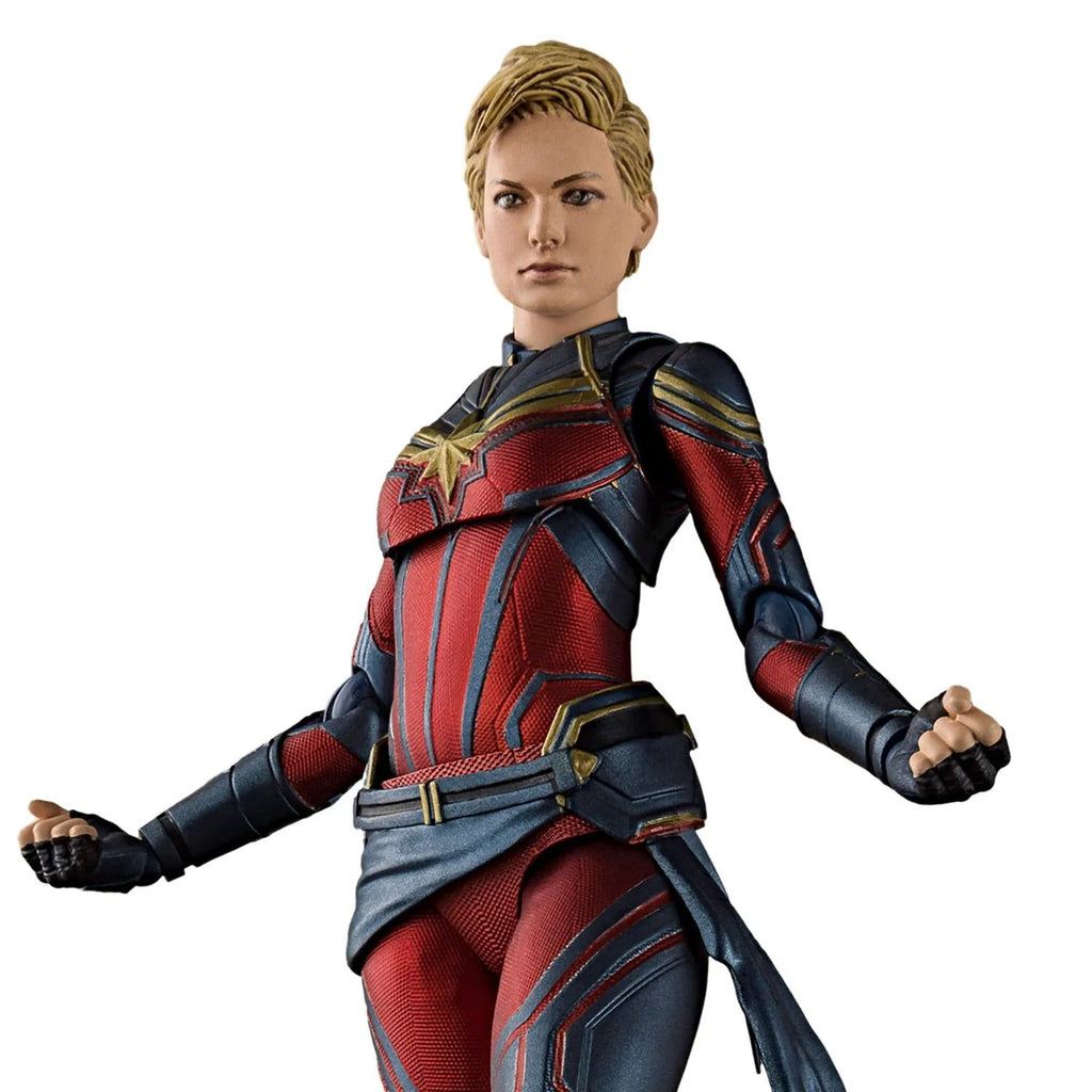 Capitana Marvel Avengers Endgame SH Figuarts Captain