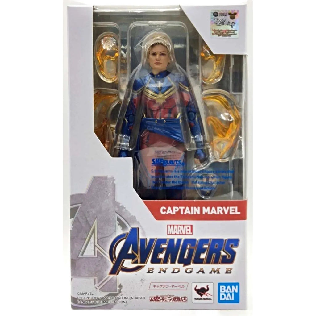 Capitana Marvel Avengers Endgame SH Figuarts Captain