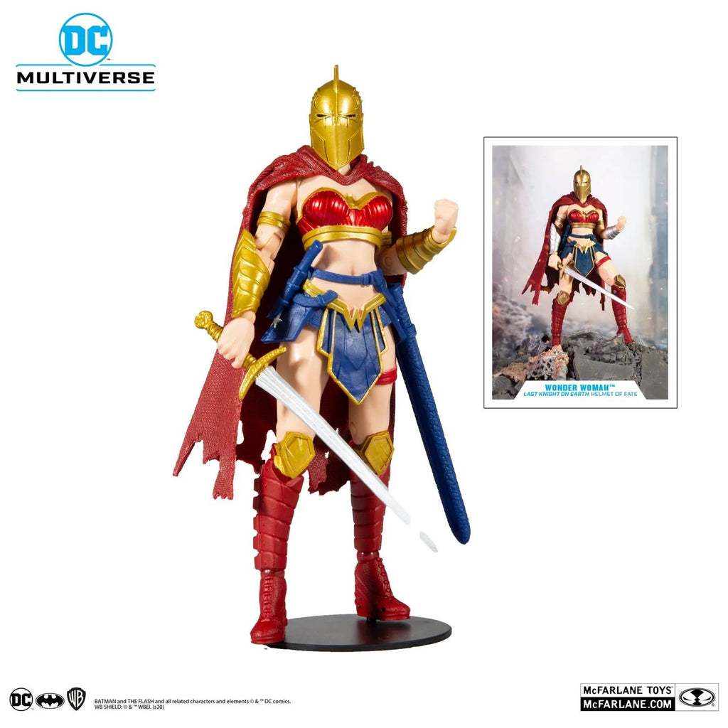 Wonder Woman With Helmet Mcfarlane Batman Mujer Maravilla
