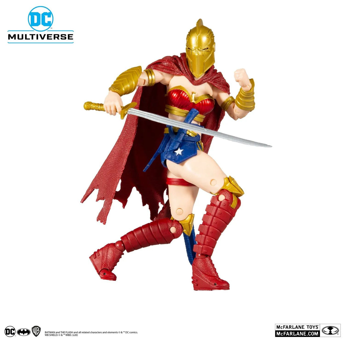 Wonder Woman With Helmet Mcfarlane Batman Mujer Maravilla