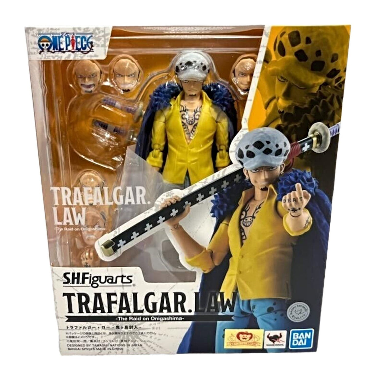 One Piece SH Figuarts Trafalgar Law The Raid on Onigashima
