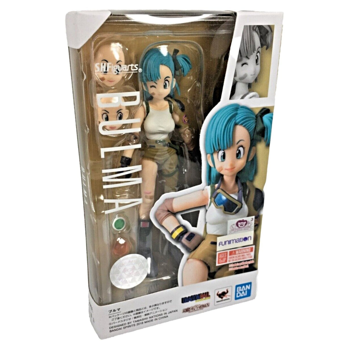 Figura de Accion Dragon Ball SH Figuarts Bulma