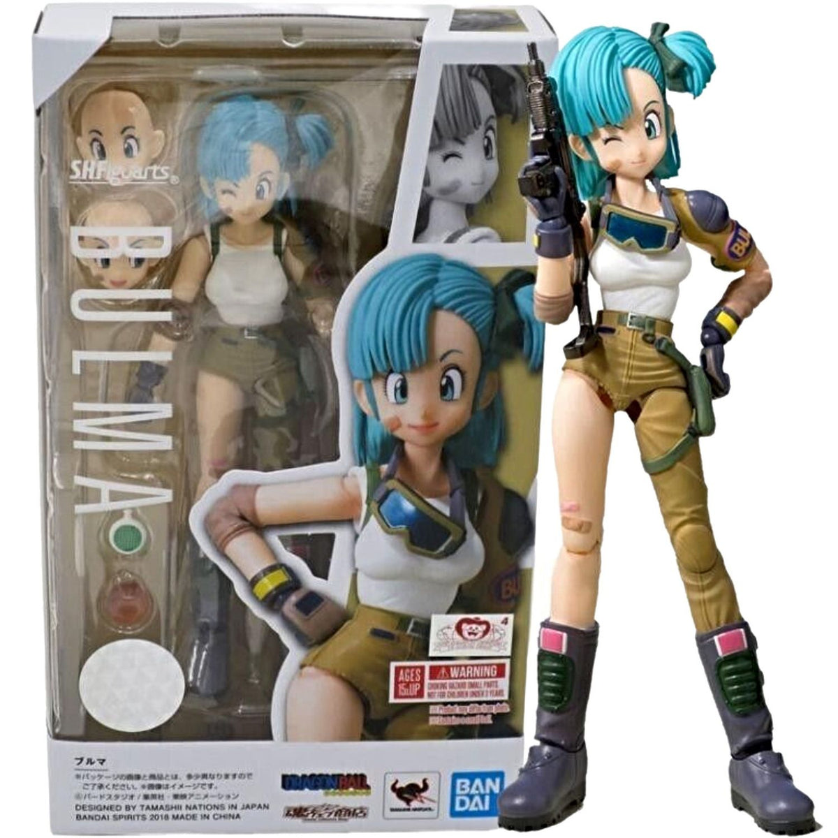 Figura de Accion Dragon Ball SH Figuarts Bulma