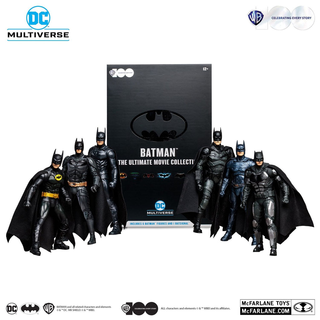 Batman The Ultimate Movie Collection Pack 6 Mcfarlane