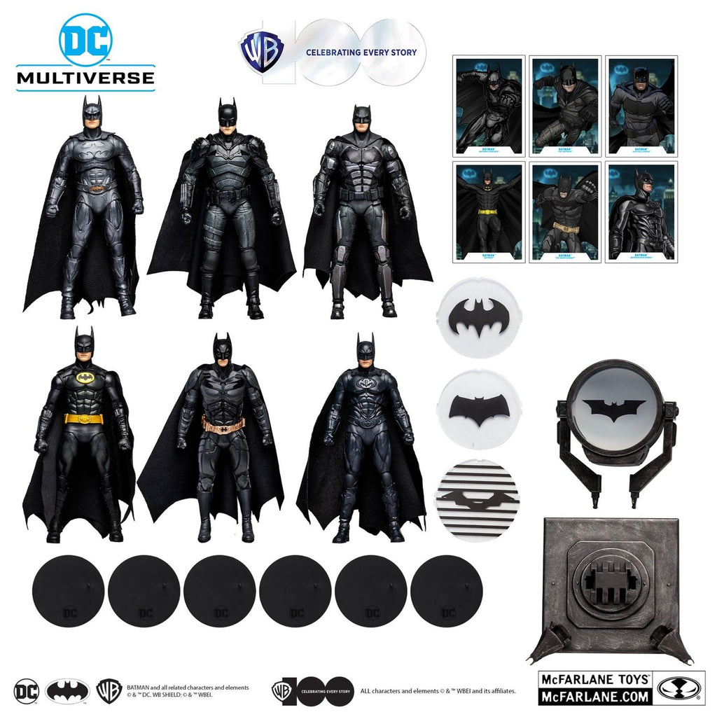 Batman The Ultimate Movie Collection Pack 6 Mcfarlane
