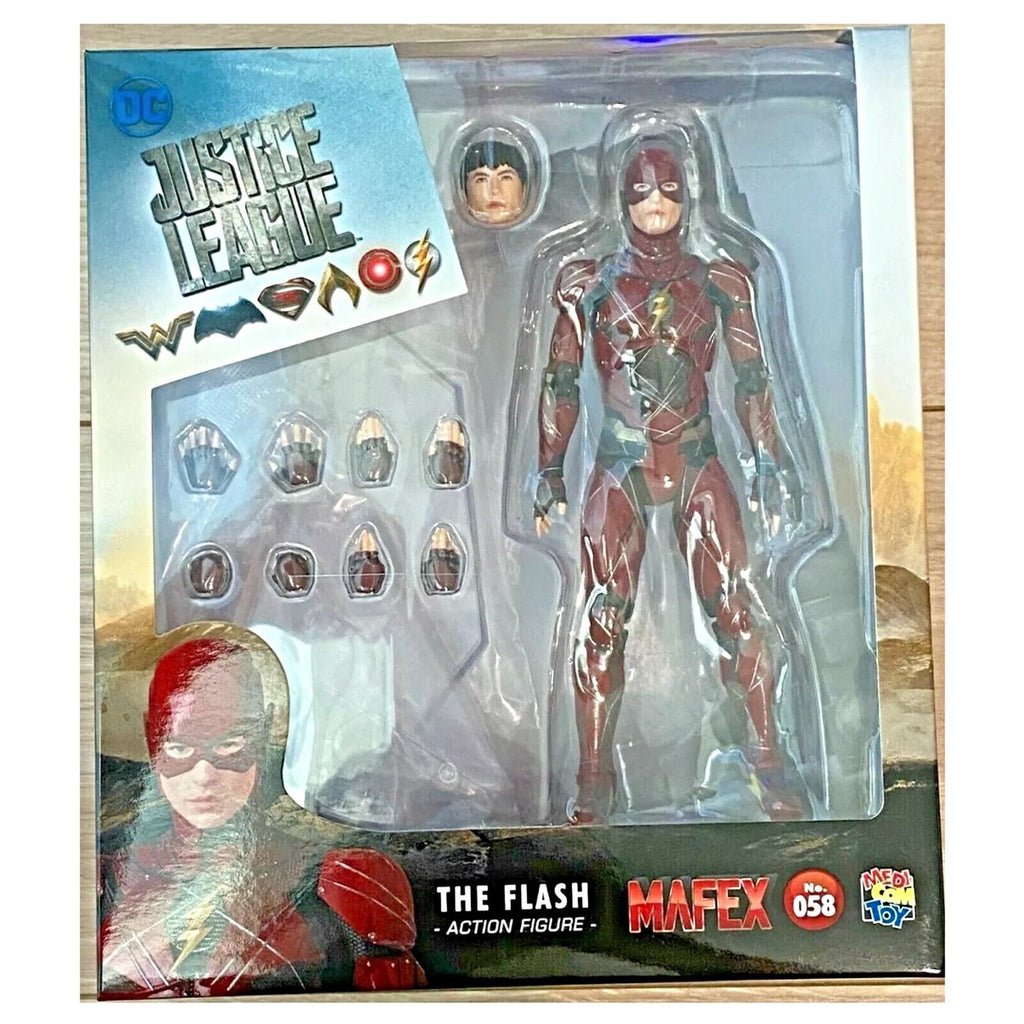 Figura de Accion Justice League MAFEX Nro 058 The Flash