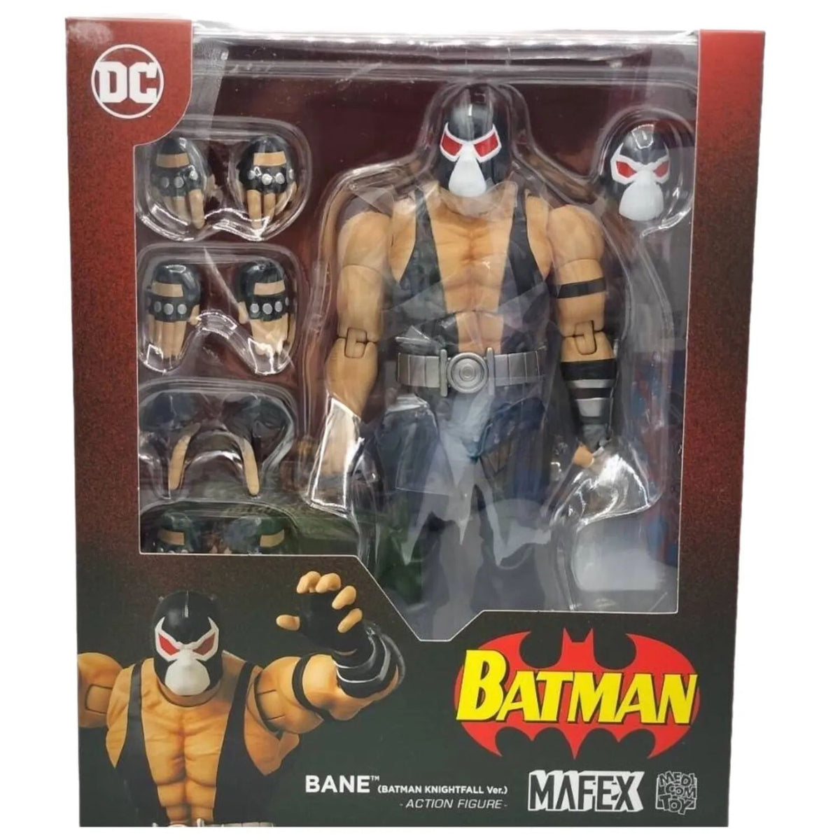 Figura de Accion Batman Knightfall MAFEX Nro 216 Bane