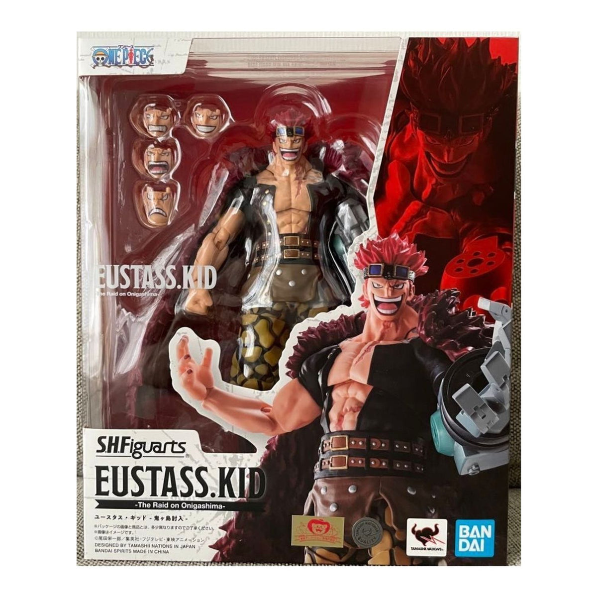 One Piece SH Figuarts Eustass Kid The Raid on Onigashima