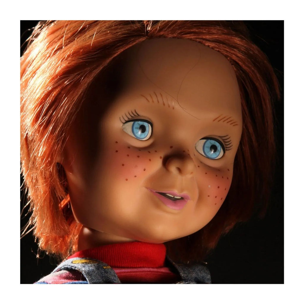 Chucky Good Guy Mezco Childs Play Altura 38cm y Habla Buen Chico