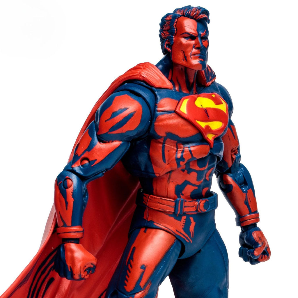 Sdcc 2023 Exclusive Superman Red & Blue Gold Label Mcfarlane