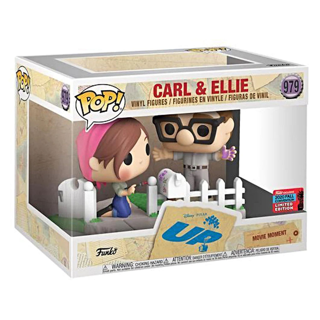 Funko Pop Moment Up Carl & Ellie Nycc 2020 Una Aventura de Altura