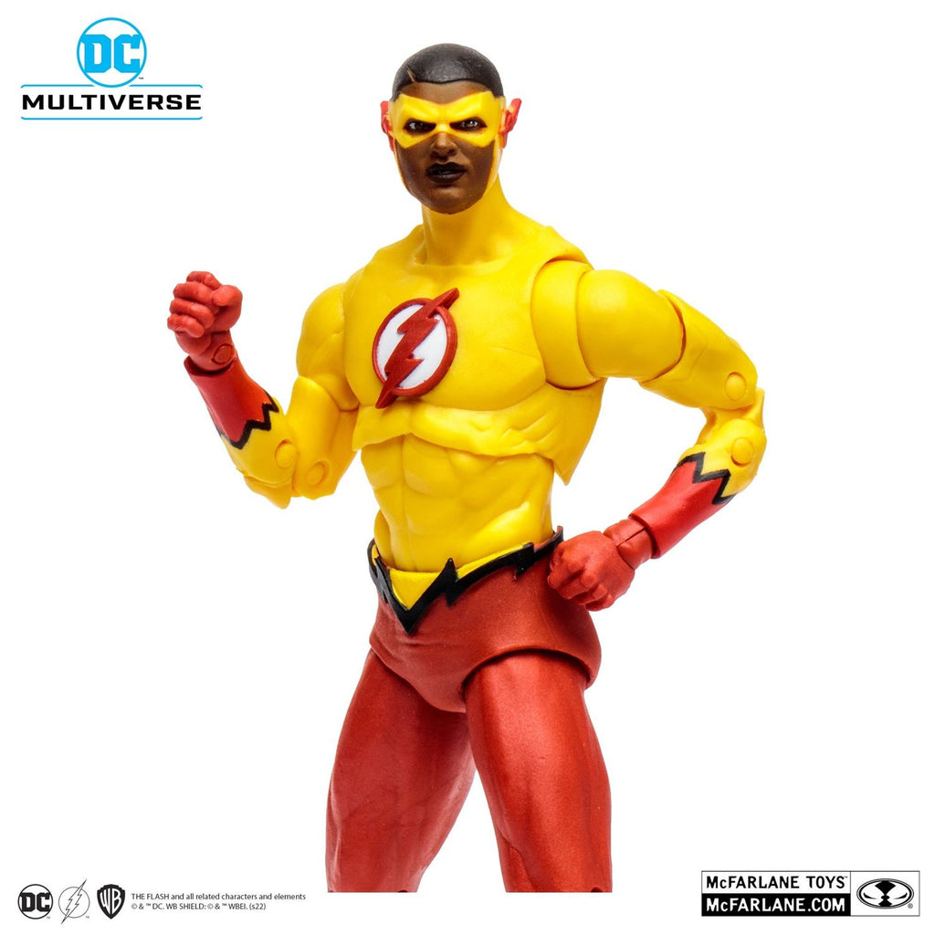 KID FLASH DC REBIRTH MCFARLANE GOLD LABEL