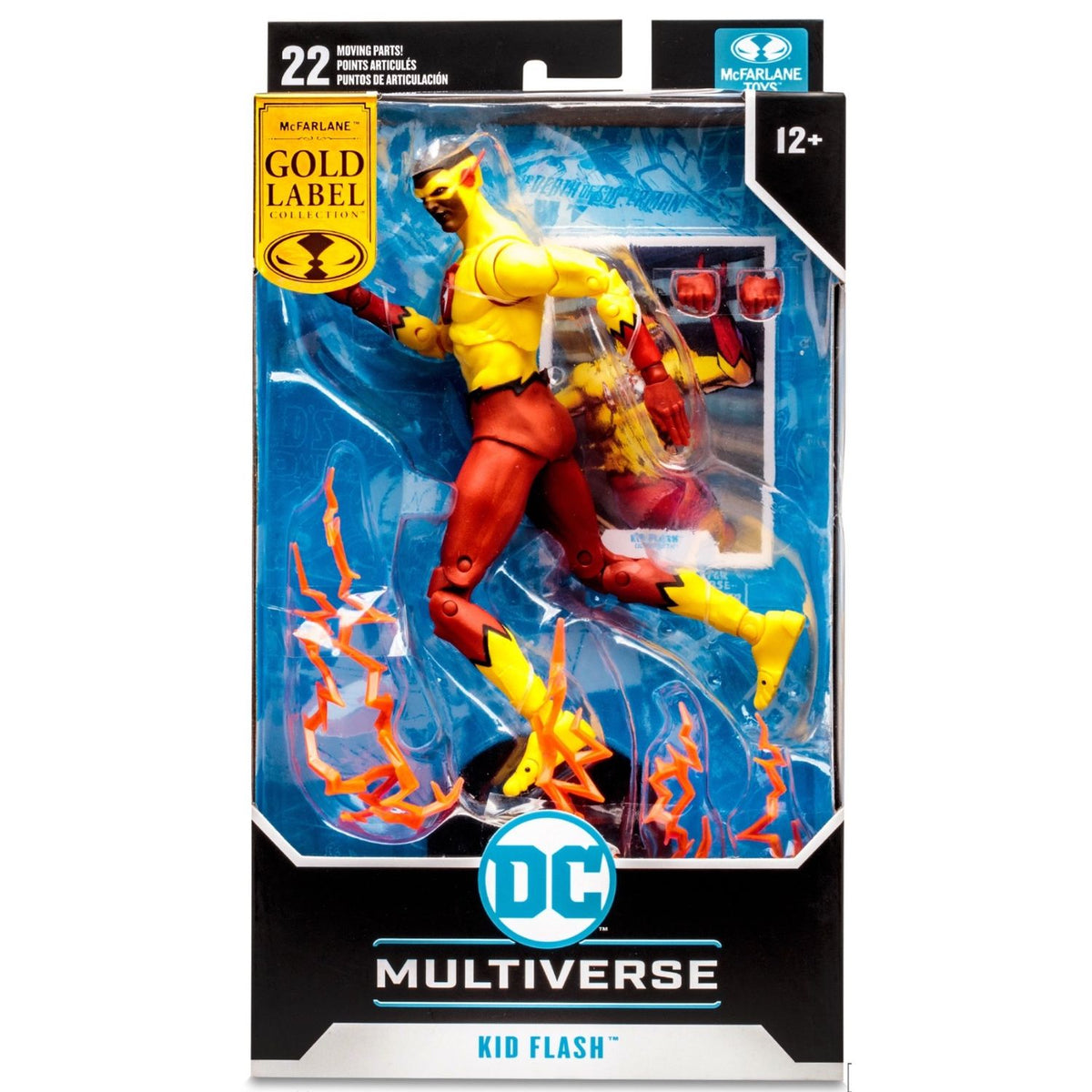 KID FLASH DC REBIRTH MCFARLANE GOLD LABEL