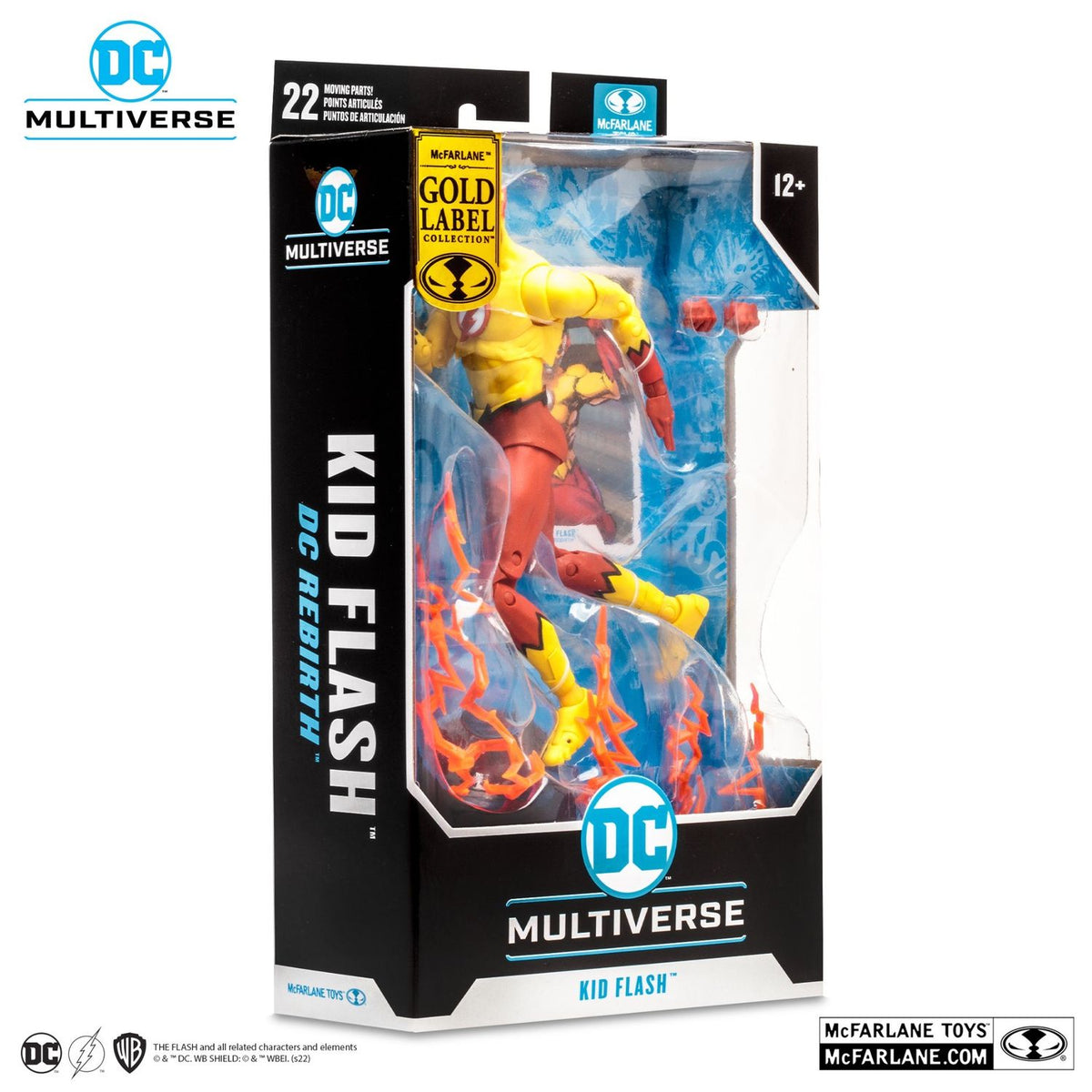 KID FLASH DC REBIRTH MCFARLANE GOLD LABEL