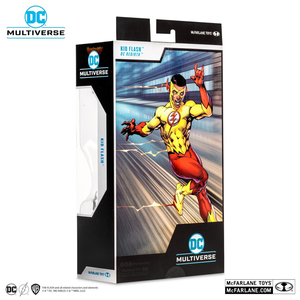 KID FLASH DC REBIRTH MCFARLANE GOLD LABEL
