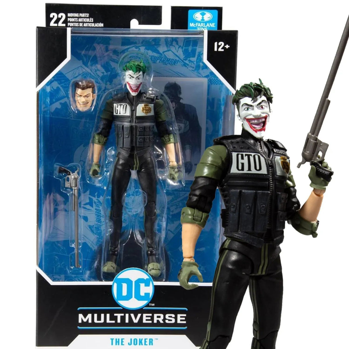 THE JOKER BATMAN WHITE KNIGHT MCFARLANE