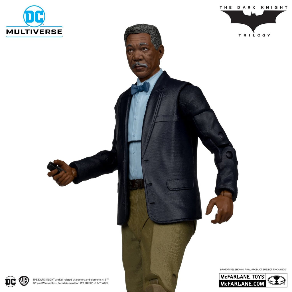 Lucius Fox & Tumbler Batmobile Gold Label Mcfarlane Batman