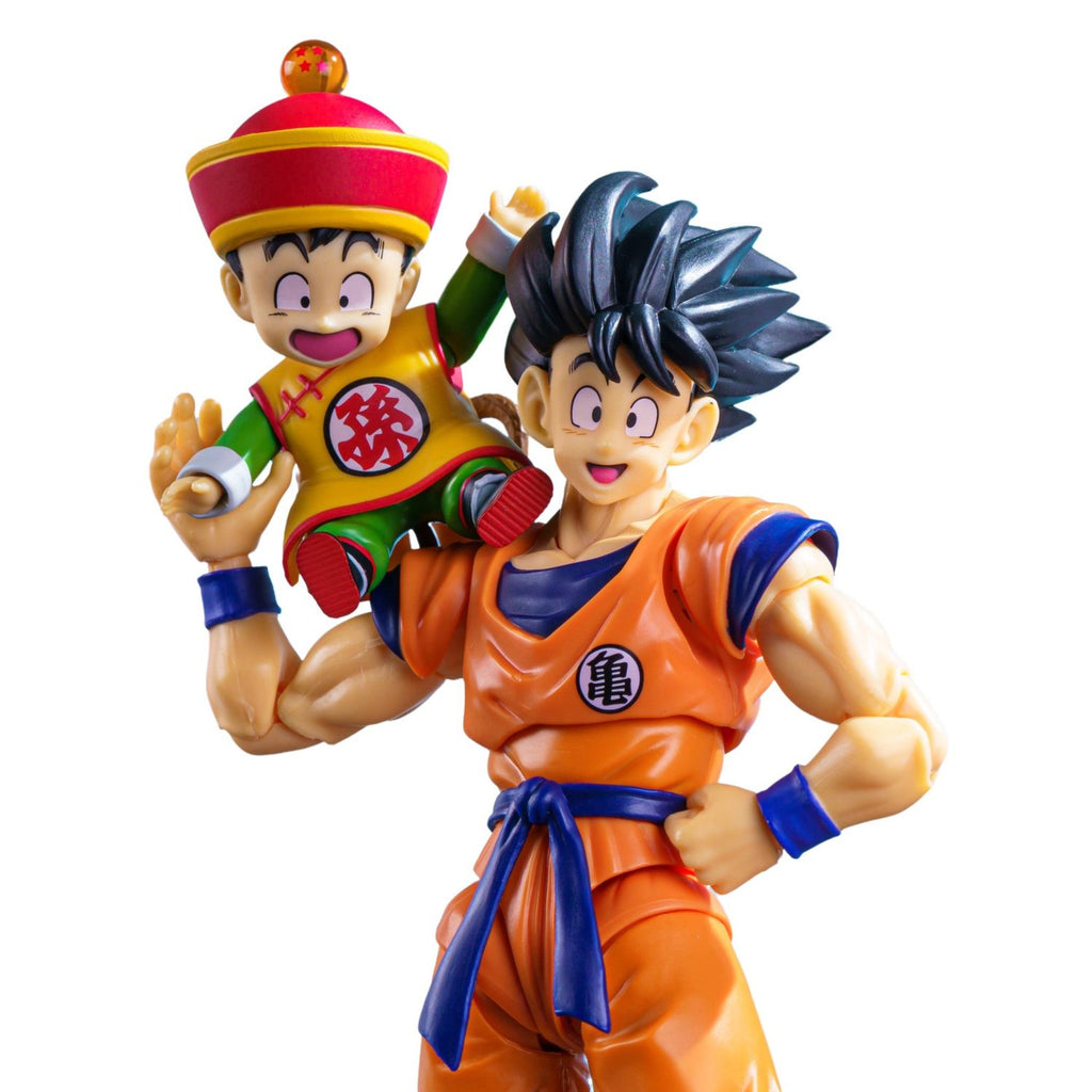 SH Figuarts GOKU & GOHAN KID & NUBE VOLADORA SDCC 2024