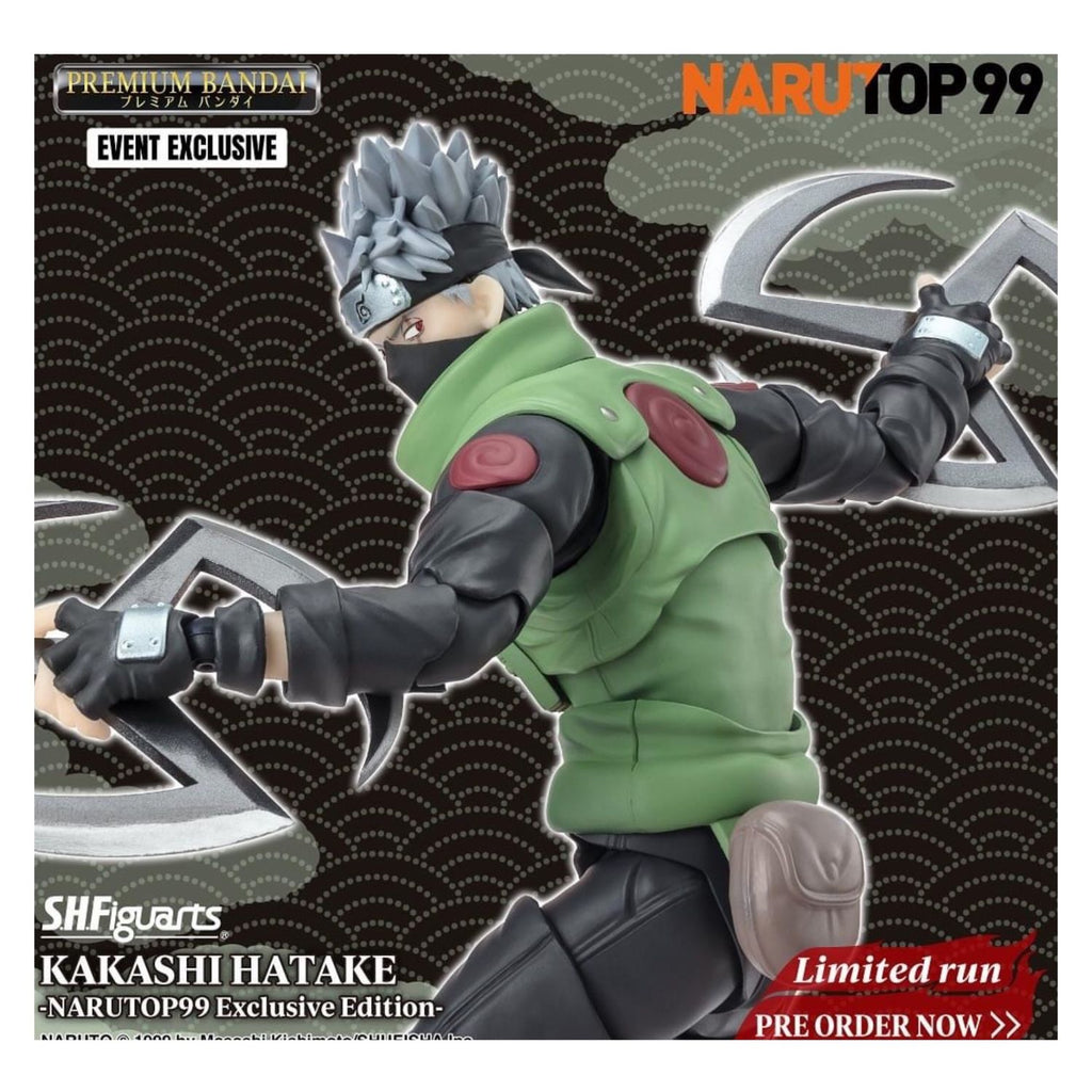 Figura Kakashi SDCC 2024 SH Figuarts Naruto Shippuden NARUTOP99