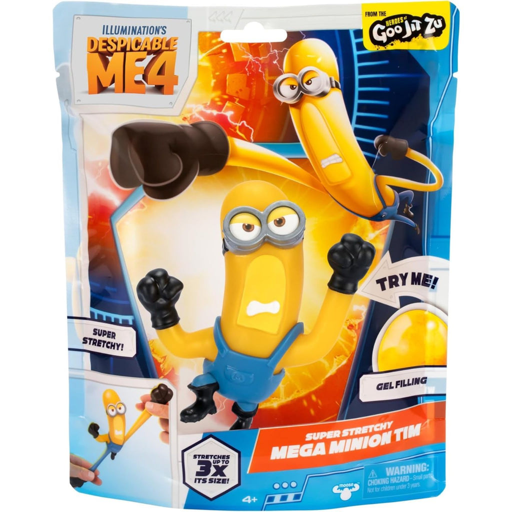 Mega Minion Super Squishy Mega Tim Villano Favorito Minions Goo Jit Zu