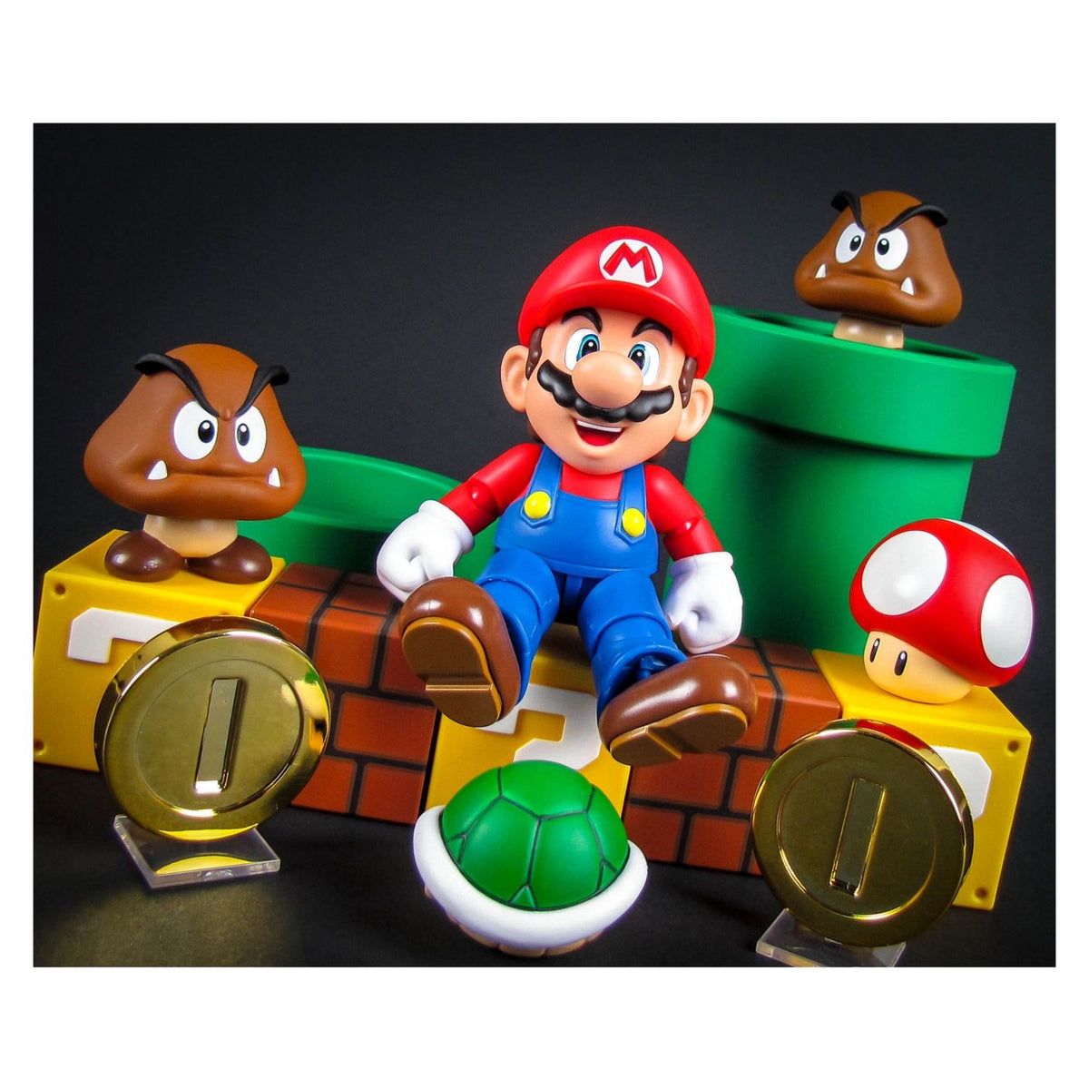 Figura Super Mario Bros Galaxy SH Figuarts + Set A & B by Bandai