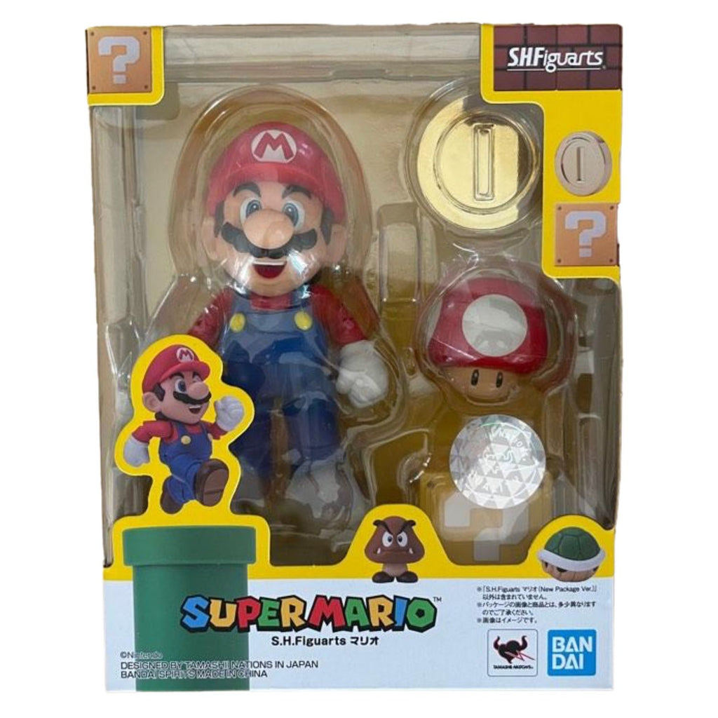 Figura Super Mario Bros Galaxy SH Figuarts + Set A & B by Bandai