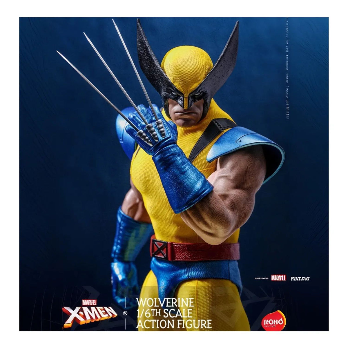 Figura Marvel X-Men Wolverine Hono Studio By Hot Toys Escala 1-6 28cm