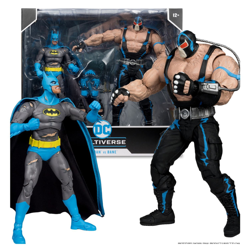 Knightfall DC Multiverse Batman vs Bane Two-Pack Mcfarlane