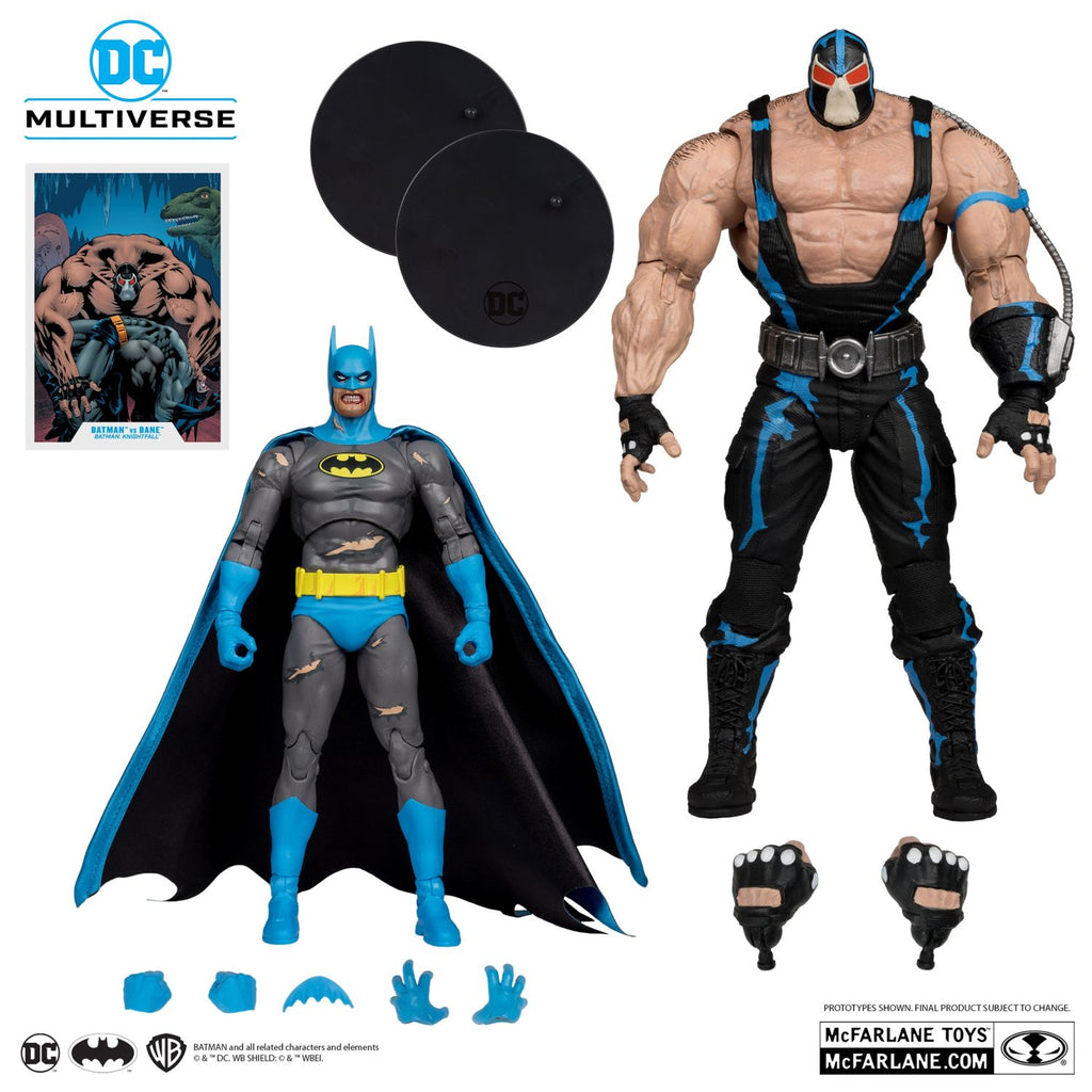 Knightfall DC Multiverse Batman vs Bane Two-Pack Mcfarlane