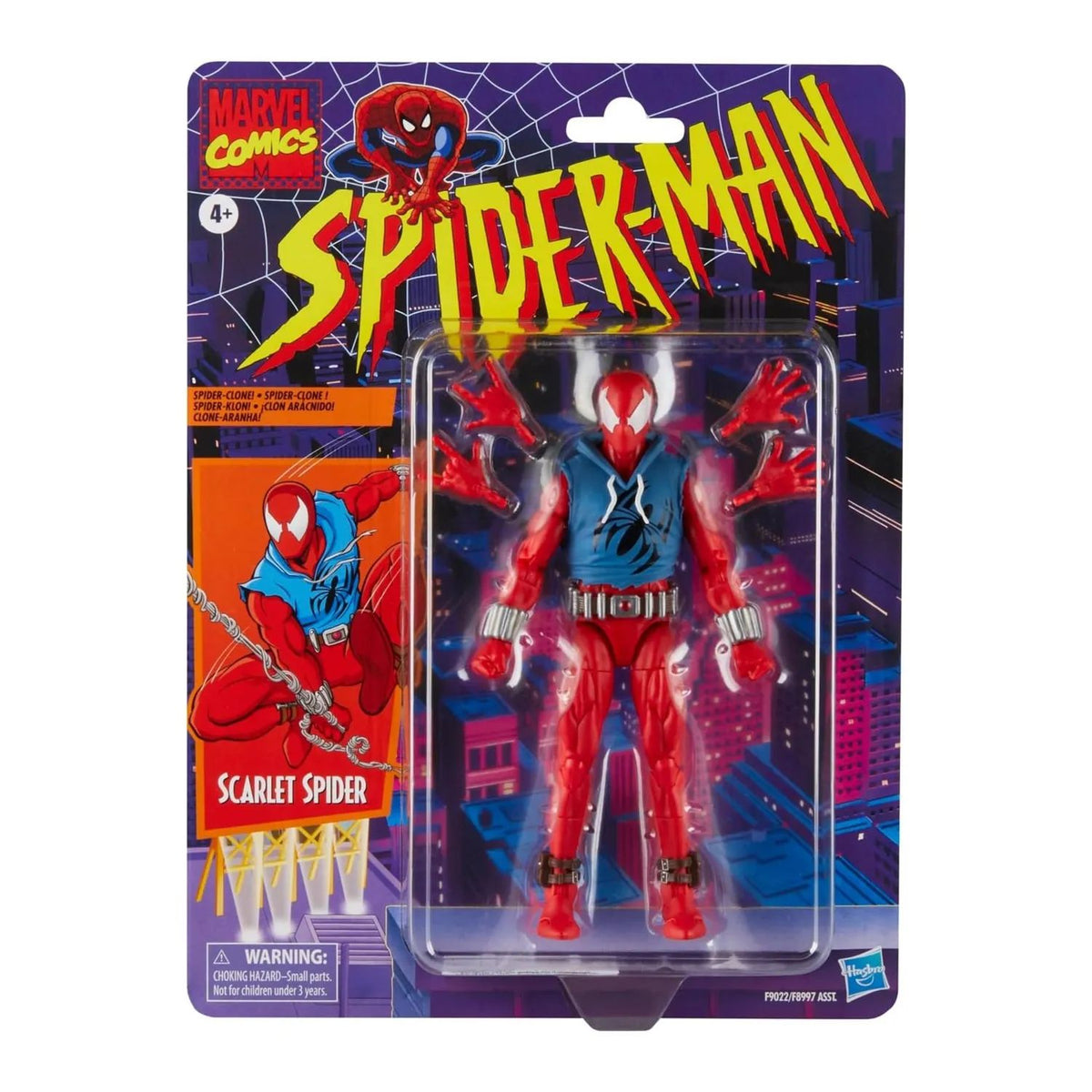 Amazing Spider-Man Marvel Legends Retro Scarlet Spider