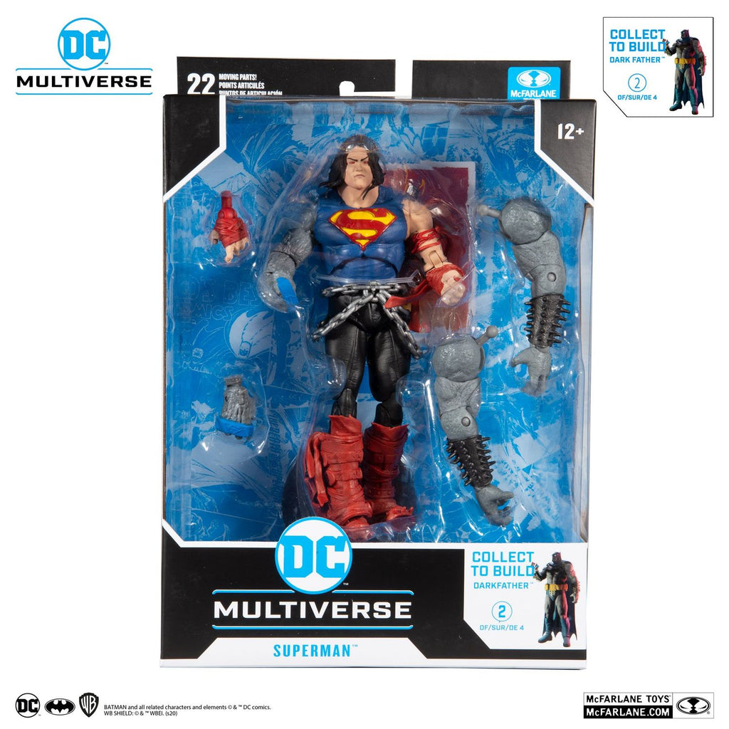 Dark Nights Death Metal DC Multiverse Superman Mcfarlane