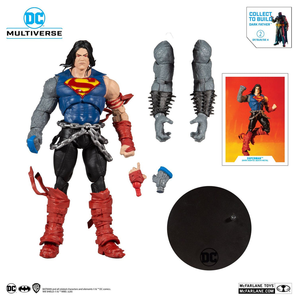 Dark Nights Death Metal DC Multiverse Superman Mcfarlane