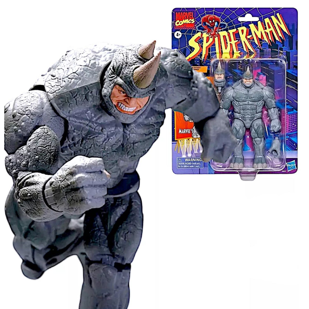 Spider-Man Marvel Legends Retro Collection Rhino