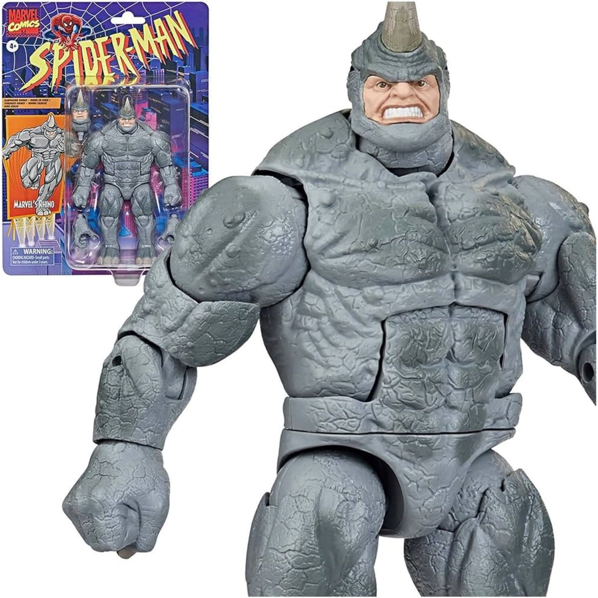 Spider-Man Marvel Legends Retro Collection Rhino