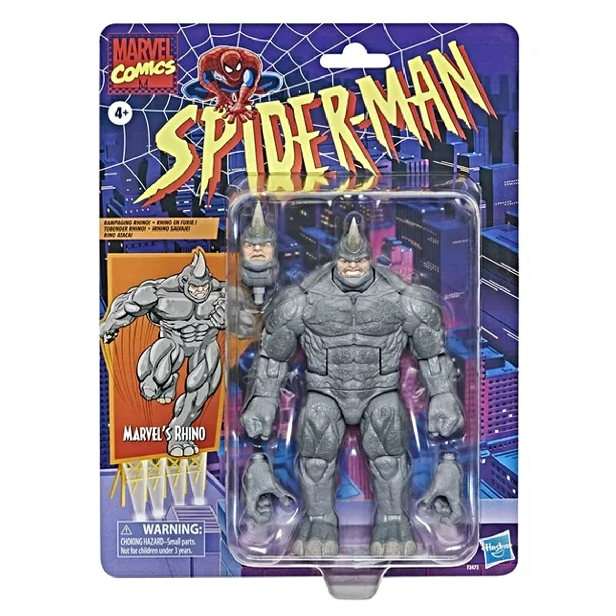 Spider-Man Marvel Legends Retro Collection Rhino