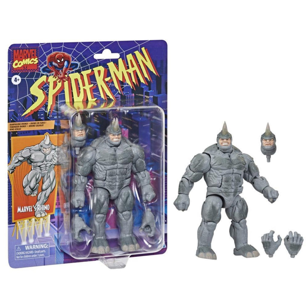 Spider-Man Marvel Legends Retro Collection Rhino