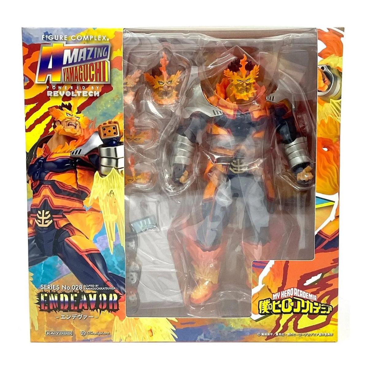 My Hero Academia Amazing Yamaguchi Revoltech 028 Endeavor