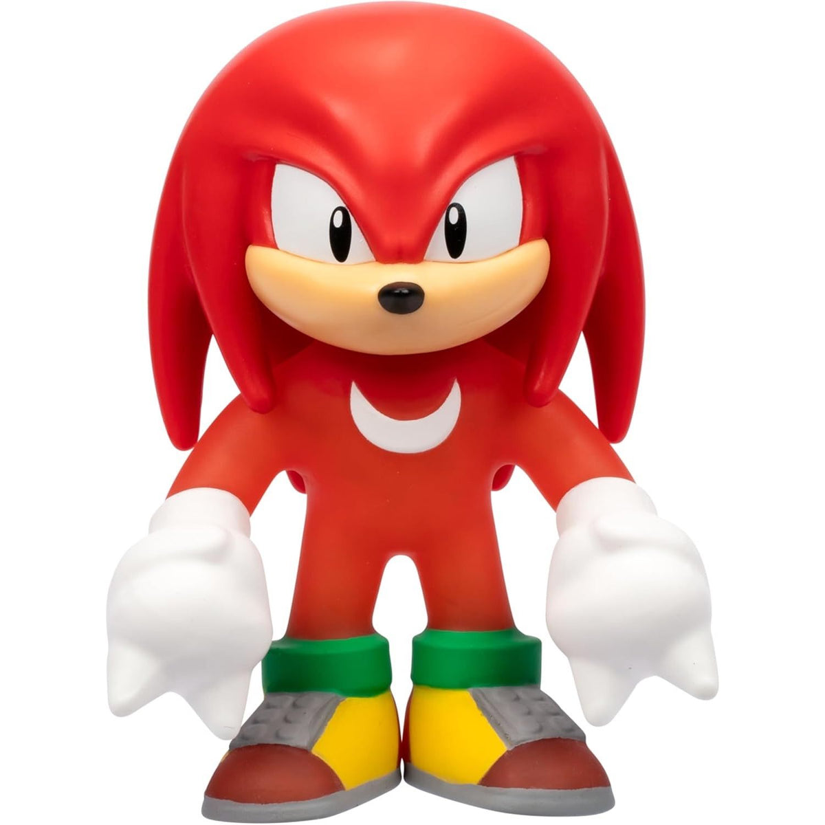 Figura Knuckles Sonic The hedgehog Estirable Elastico Nudillos Brilla en Oscuridad