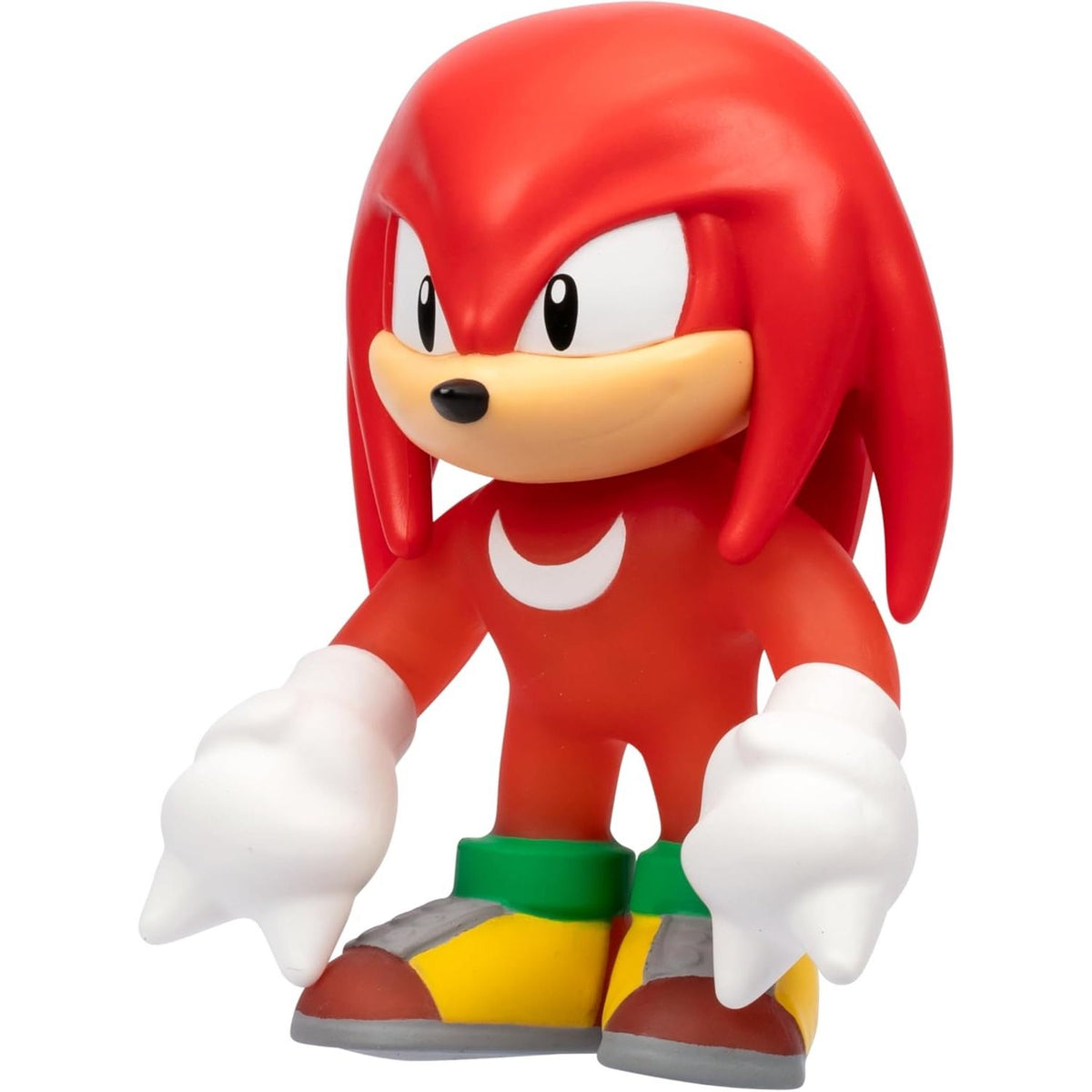 Figura Knuckles Sonic The hedgehog Estirable Elastico Nudillos Brilla en Oscuridad